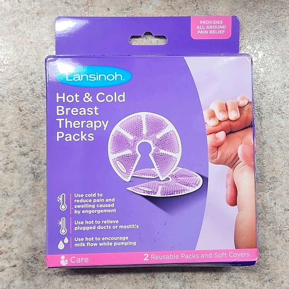 Lansinoh hot & cold breast therapy packs